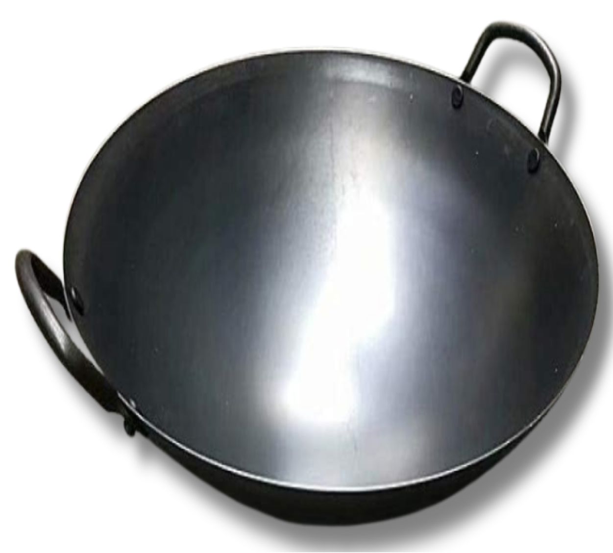 Wok With Double Rivited Handles