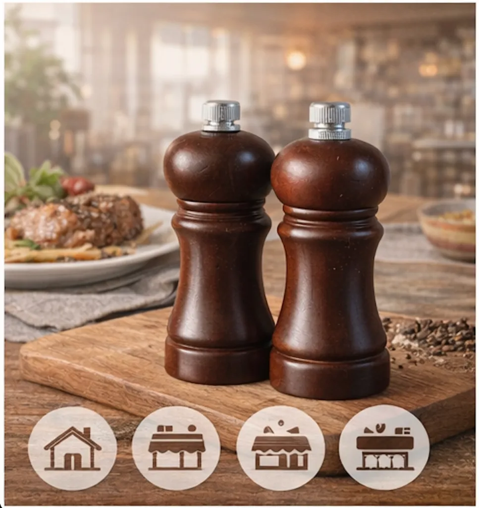 Pepper Miller for Home Pepper Grinder for Hotels Cruet Set .webp