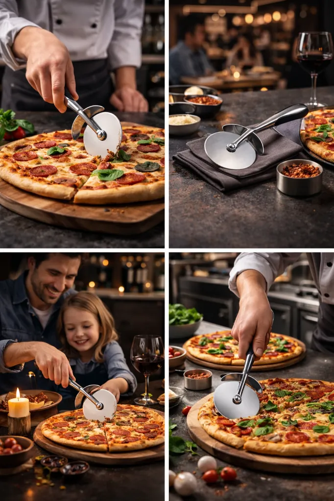 Pizza Cutter Safe Pizza Cutter PE0441.webp