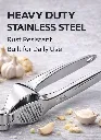 PE0442 Heavy Duty Stainless Steel Garlic Crusher | Manual Garlic & Ginger Press for Home Kitchen lifestyle_1.webp