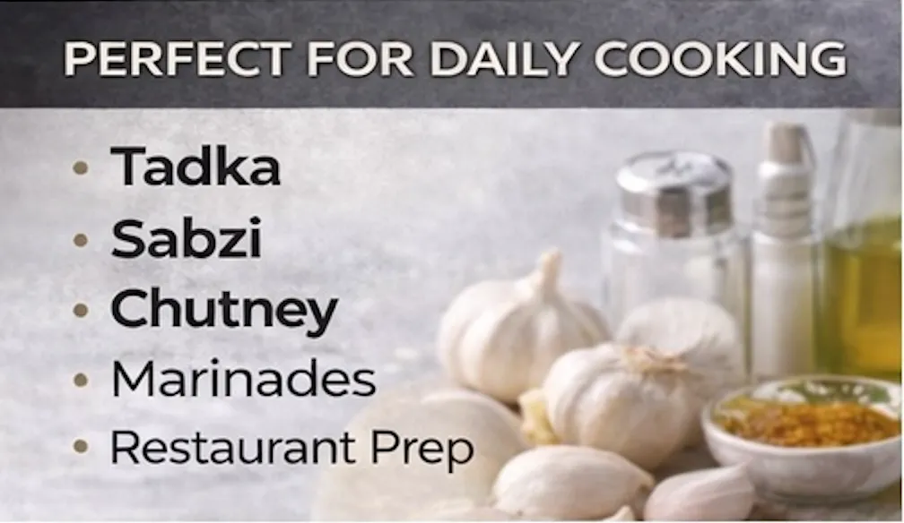 PE0442 Heavy Duty Stainless Steel Garlic Crusher | Manual Garlic & Ginger Press for Home Kitchen lifestyle_3.webp