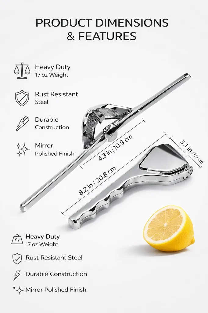 PE-VEN-9 lime-juice-over-shrimp-stainless-citrus-press.webp