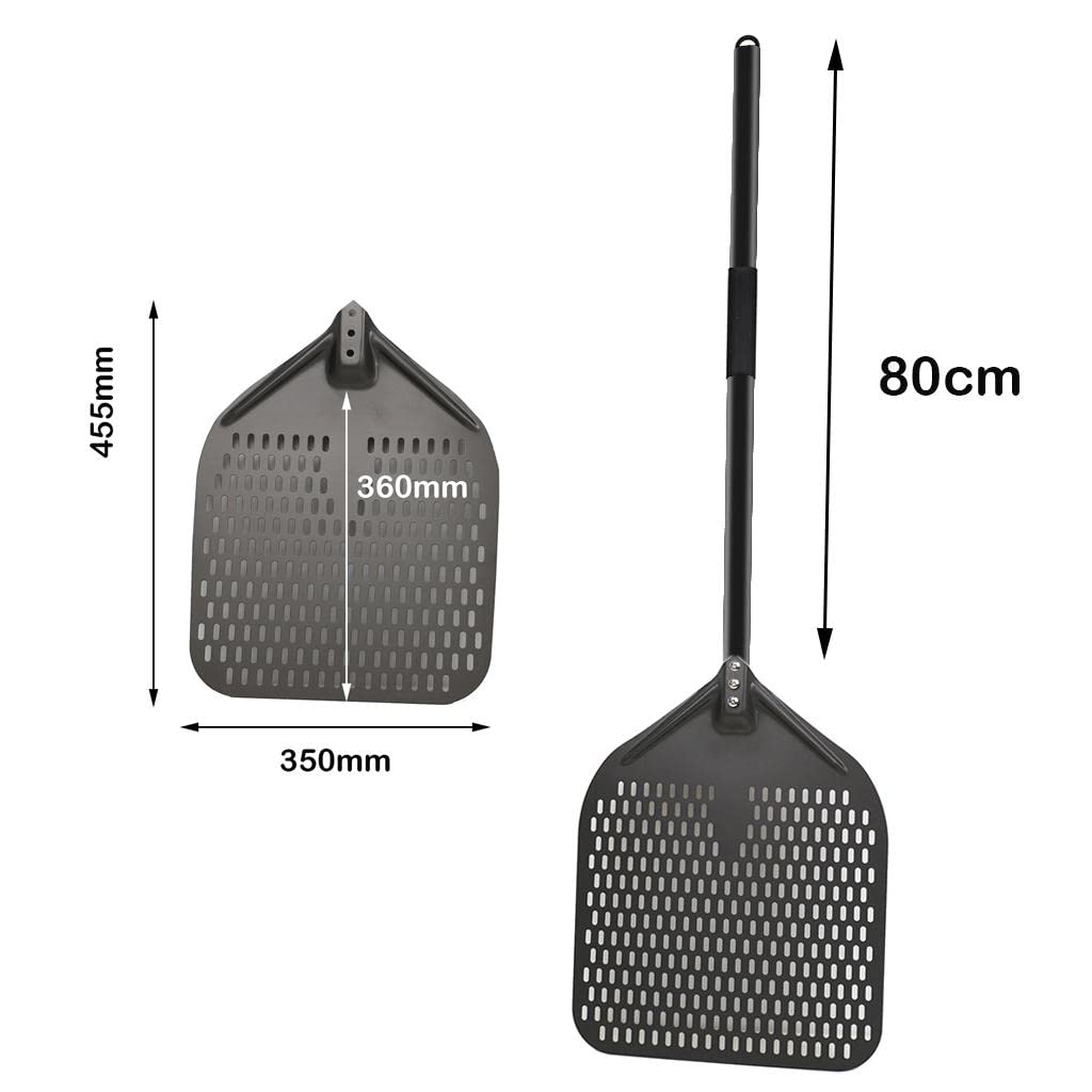 [PE-GE-1] Pizza Spade
Pizza Peel / Pizza Shovel
Perforated, Anodised Scratch Free