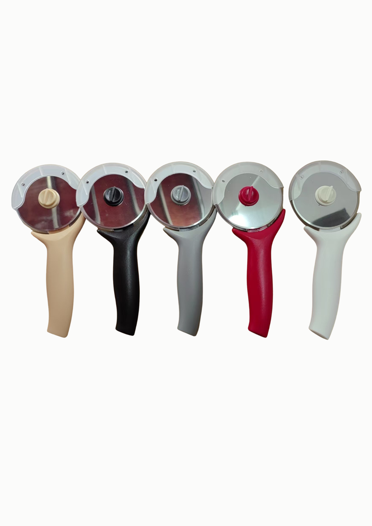 [PE9686] Pizza Cutter - Mixed color Wheel D-8.5cm