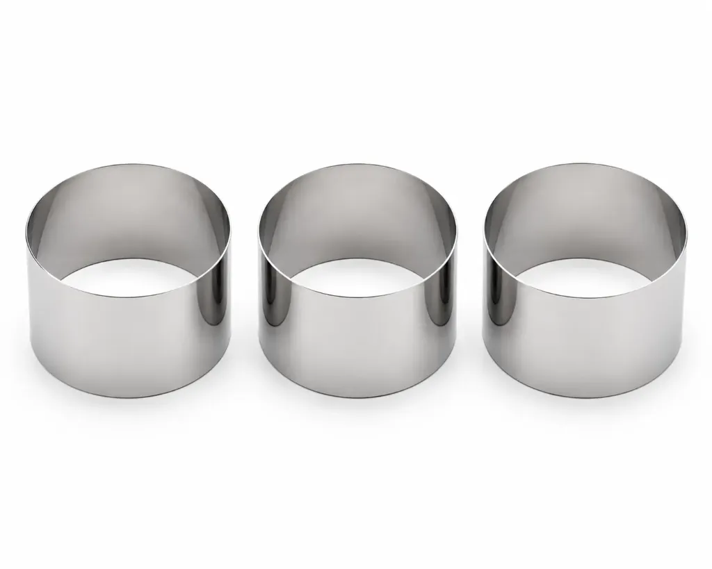[PE07-86] Food Ring set of 3: 8x4cm