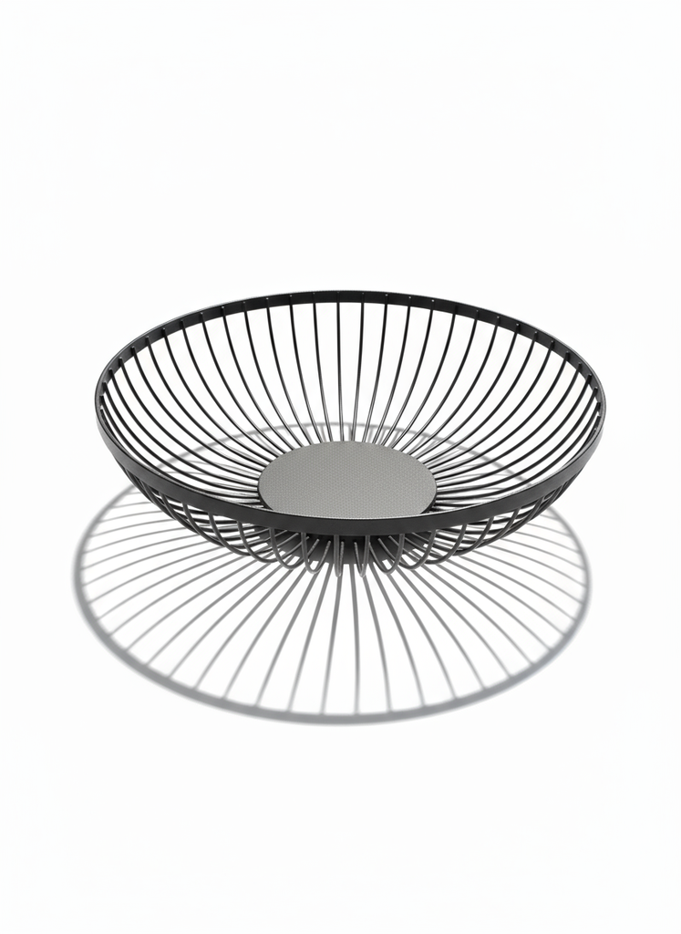 [X8159-024] Classic Fruit basket  - MS Black