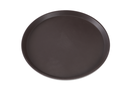 FG Anti-skid | Brown Round Salver (Serving Tray) 14in