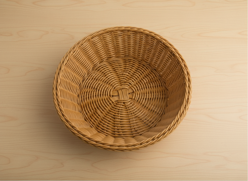 [PE2922] Bread Basket Round - L