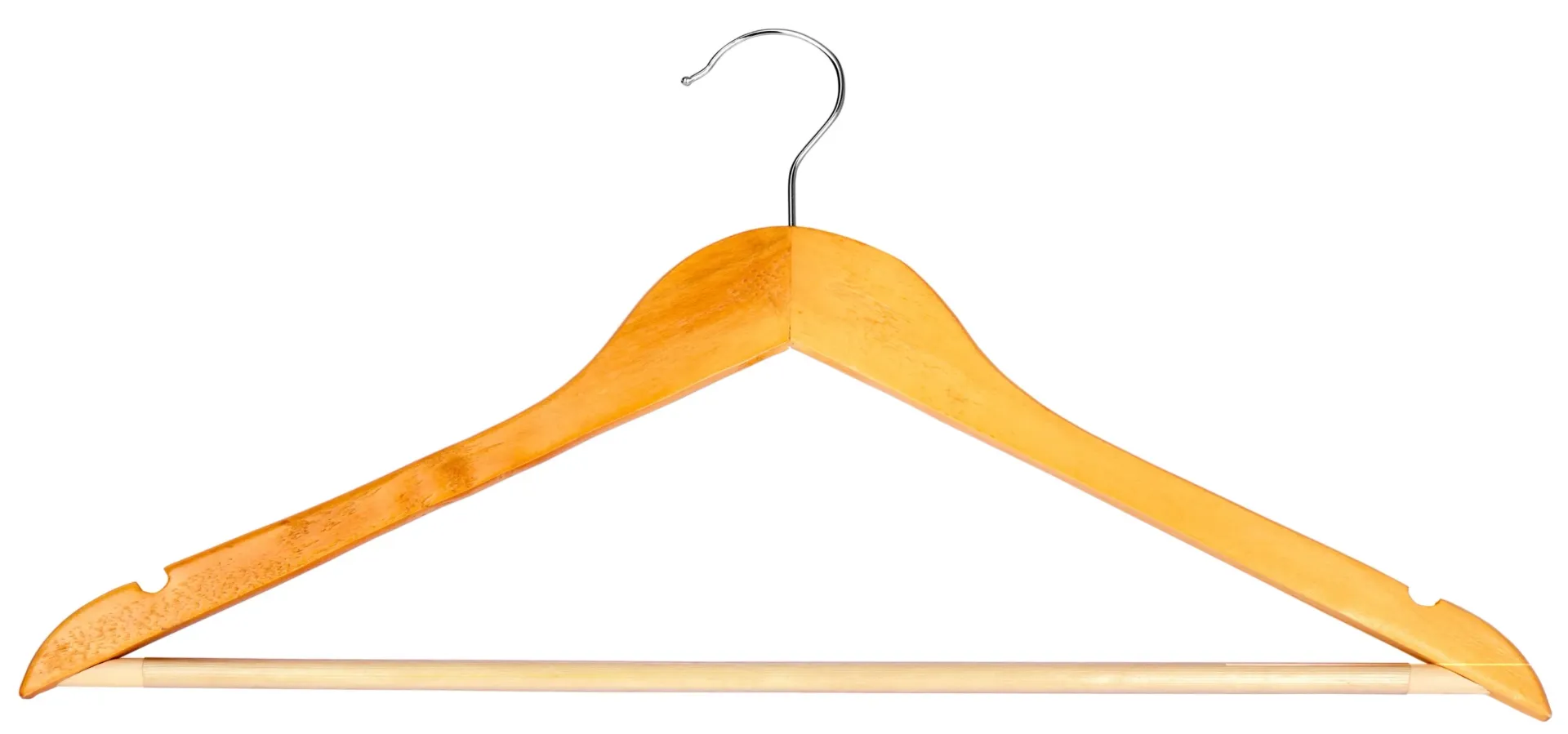 Hanger wooden A grade Natural Wood