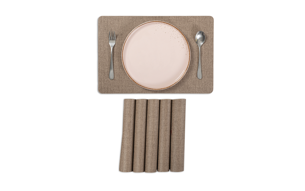 [PE2951] PU-Placemat Coffee 45x30cm