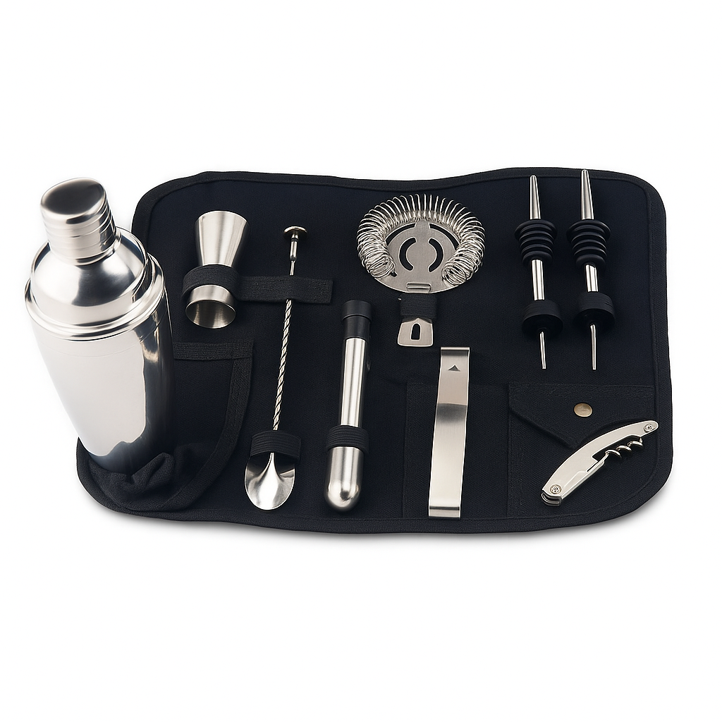 [IC47] Bartending Kit in Bag -Black Bag