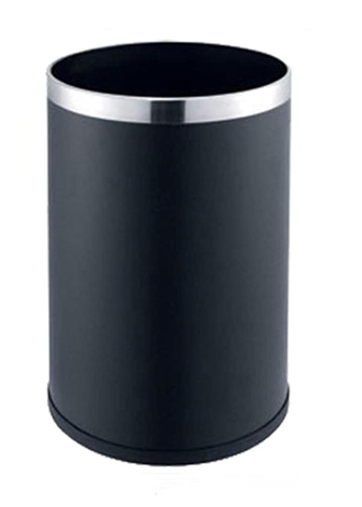 Trash Bin Black Coated