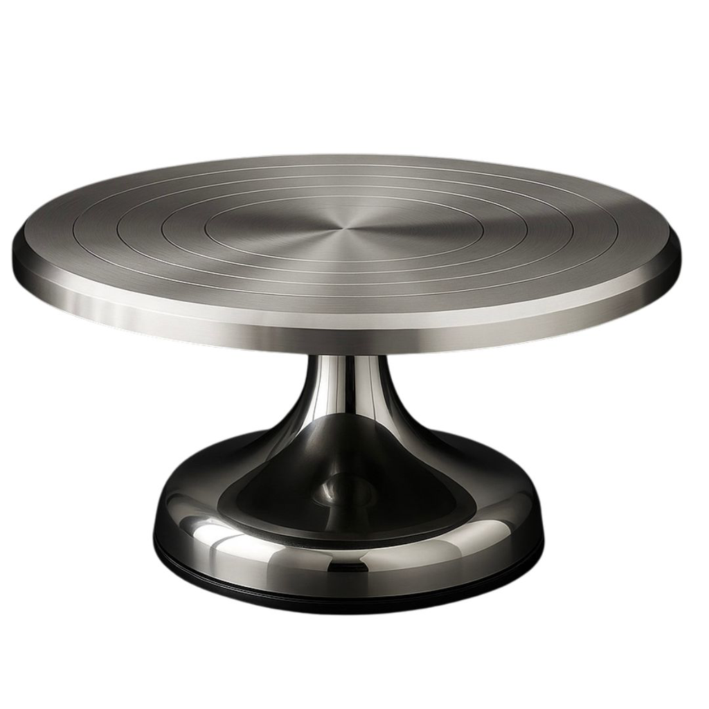 [IC135] Cake Turn-Table with Mirror Finish Base
