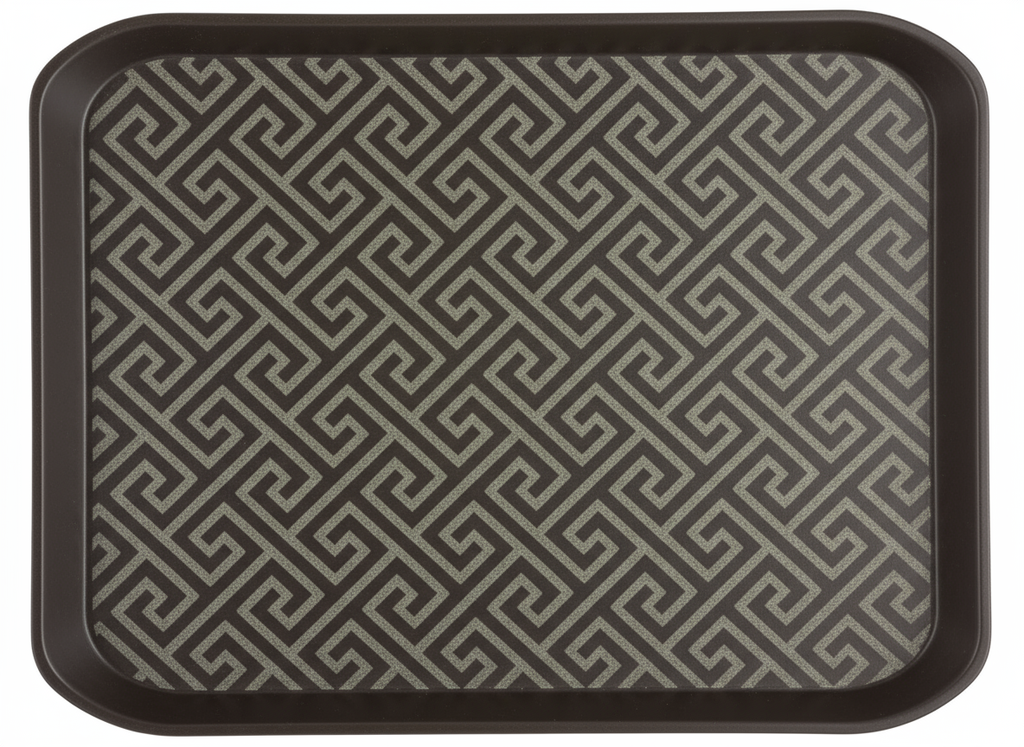 [IC149] Textured Salver / Serving Tray 45x35cm mix colour