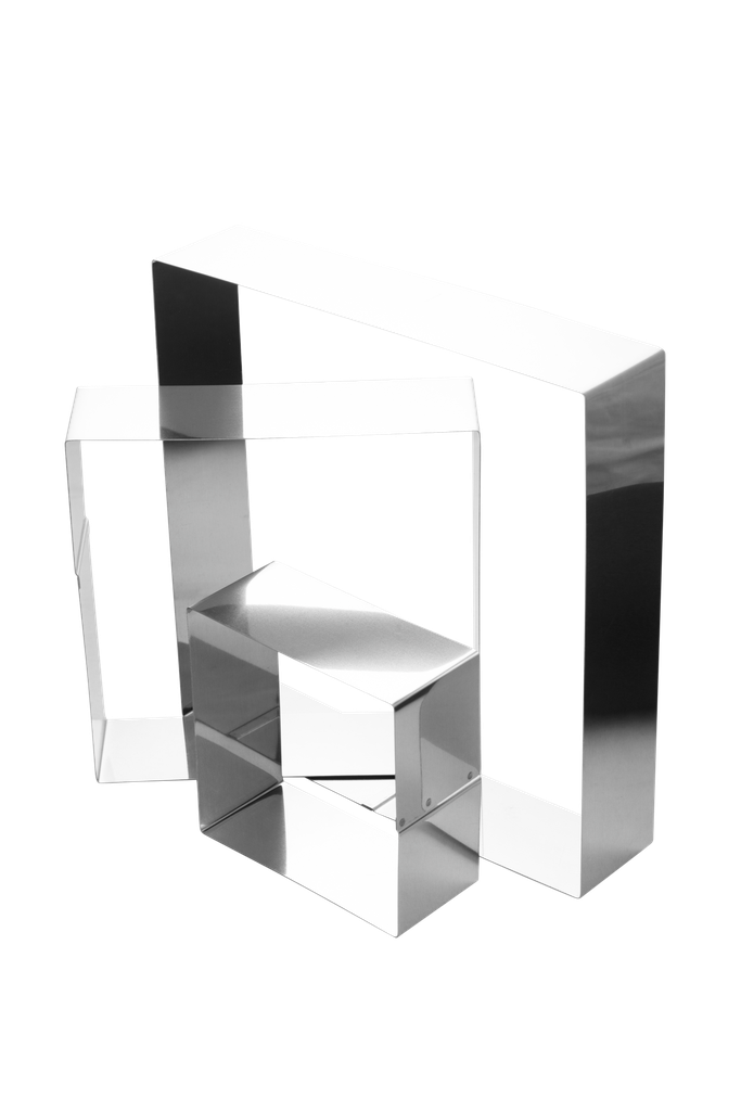 [EM-1192] CAKE RING Square SET OF 3PCS