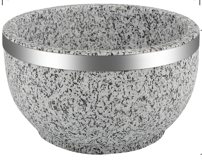 [PE0404] Spice Bowl with SS Rim 14cm