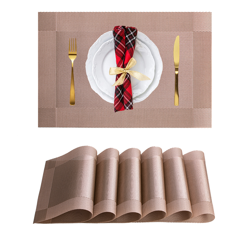 [PE2958] Placemat Golden Brown 45x30cm