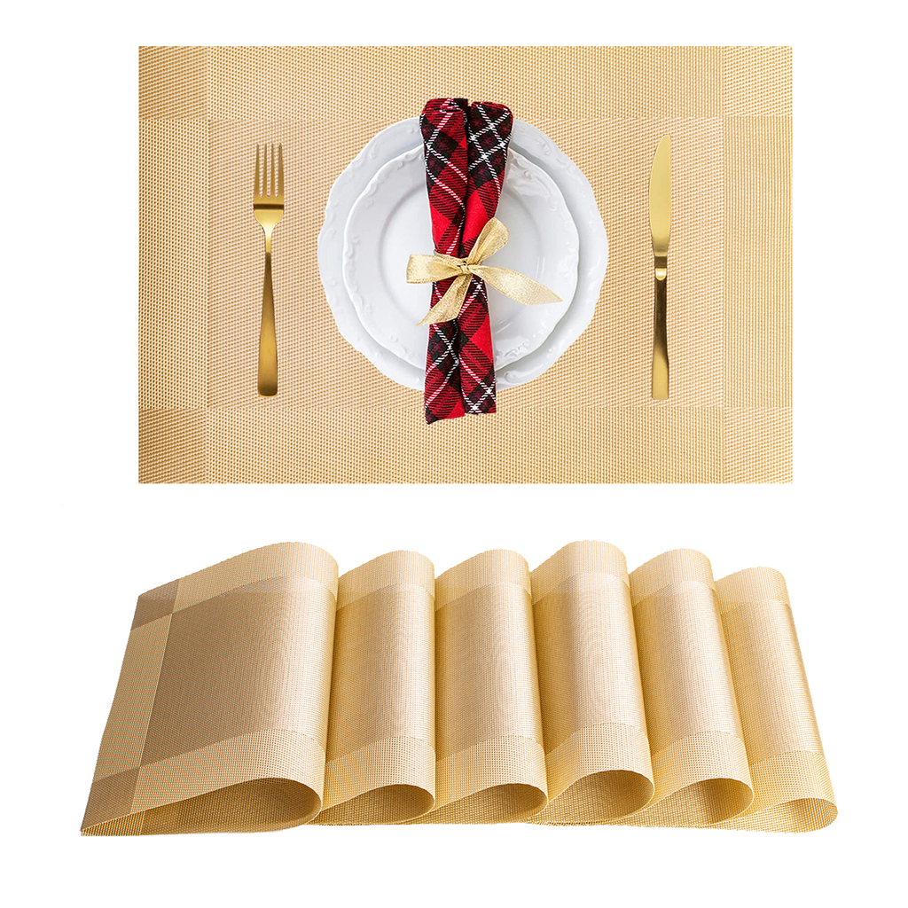 [PE9976] Placemat Rich Gold  42x28cm
