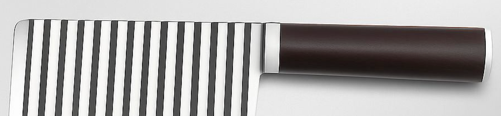 [TX2] French Fry Slicer Zig-Zag  Knife - Narrow