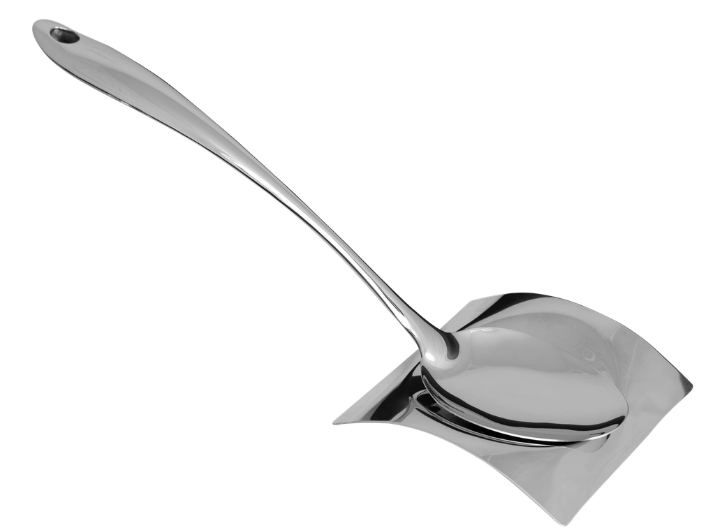 [EM1487] CHAFING SPOON Hollow Handle
