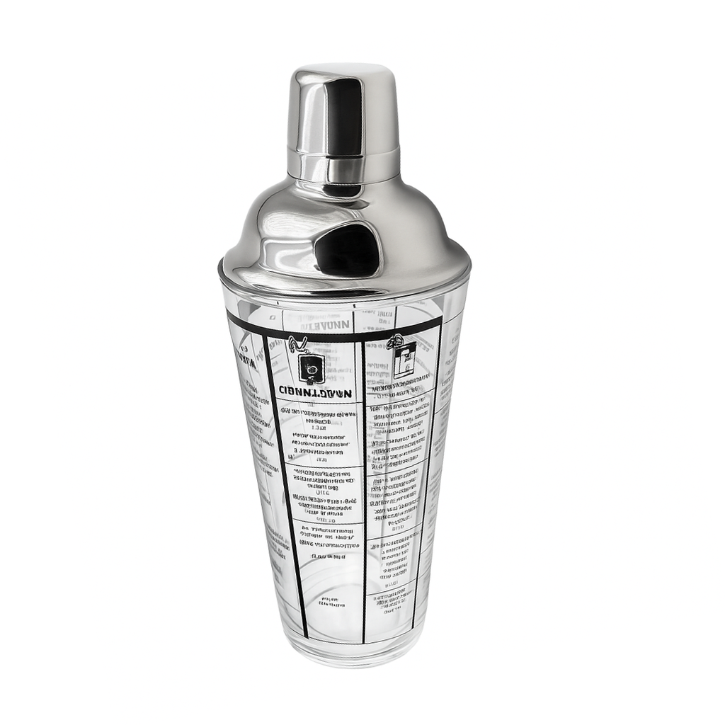 [BCS-002 KM-400] Manhattan Shaker with Recipes 400ml