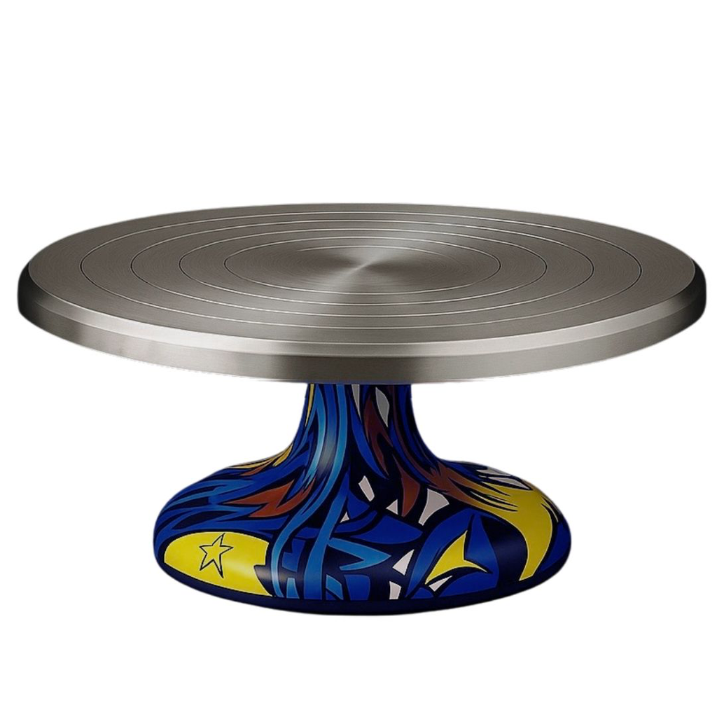 [IC136] Cake Turn-Table Color Designer Base