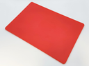NSF - HDPE Chopping Board  Rectangular Red 12x18x1in