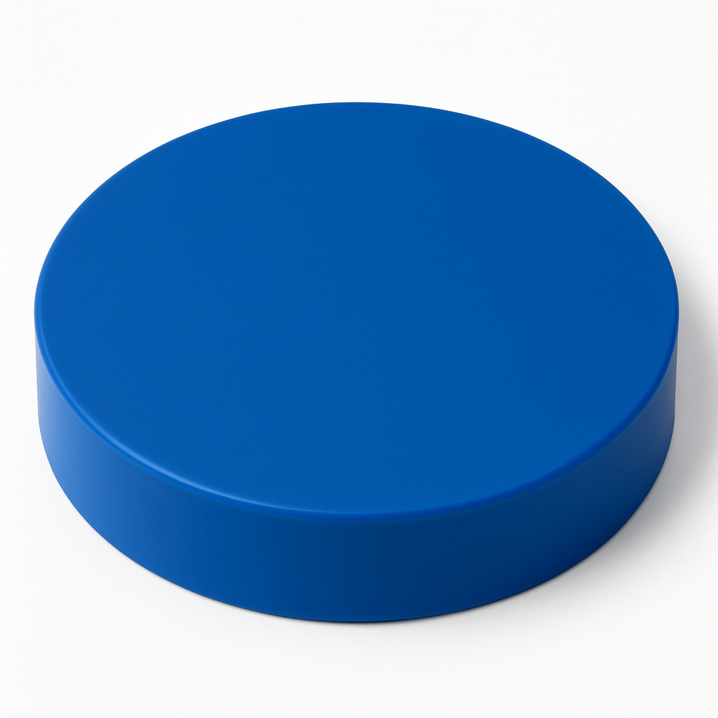 NSF - HDPE Chopping Board Round Blue 14x2in.