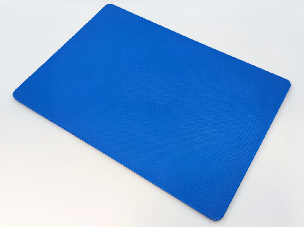 NSF - HDPE Chopping Board  Rectangular Blue 12x18x1in