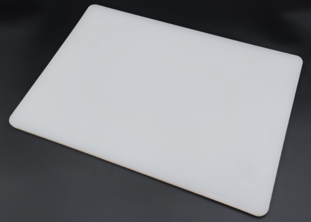 NSF - HDPE Chopping Board  Rectangular White 12x18x2in.